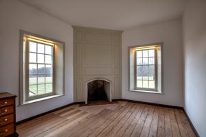 Second-story northwest chamber as recreated to its 1750s appeara